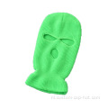 Drie-holes gebreide hoed Balaclava